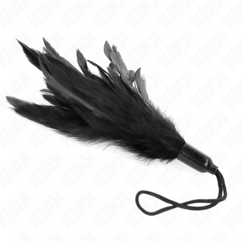 KINK - Kitzel-Federn mit Seilgriff Kunststoffbasis 15 cm