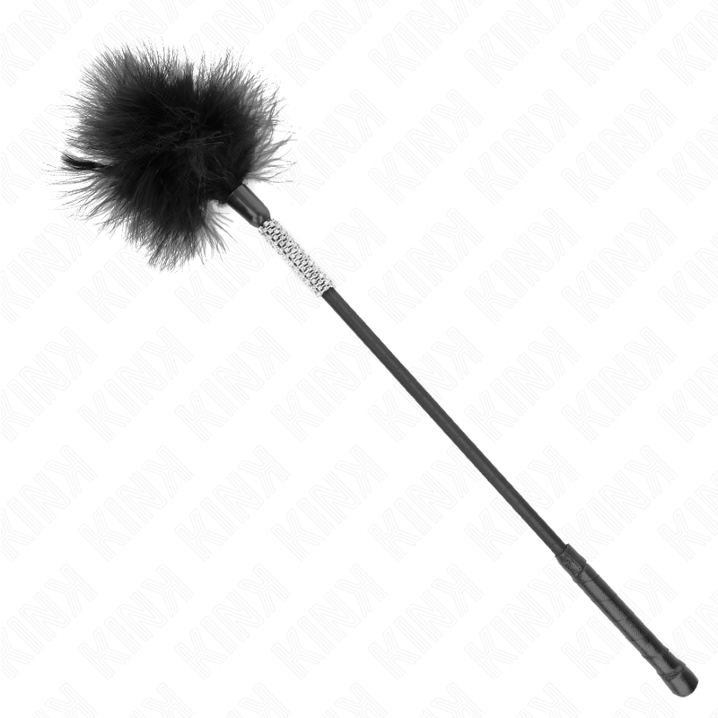 KINK - Kitzel-Federn mit Strass-Griff 50 cm