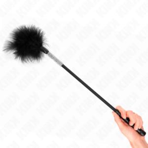 KINK - Kitzel-Federn mit Strass-Griff 50 cm