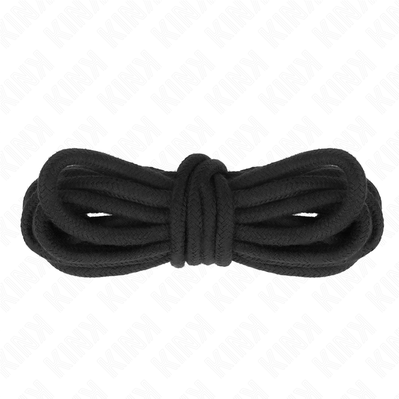 KINK - Baumwollseil 10 Meter Schwarz
