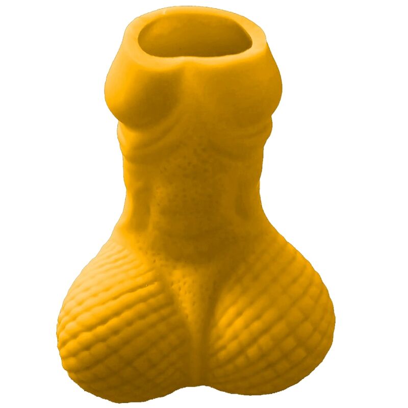 DIABLO PICANTE - Gelbes Penis-Schnapsglas