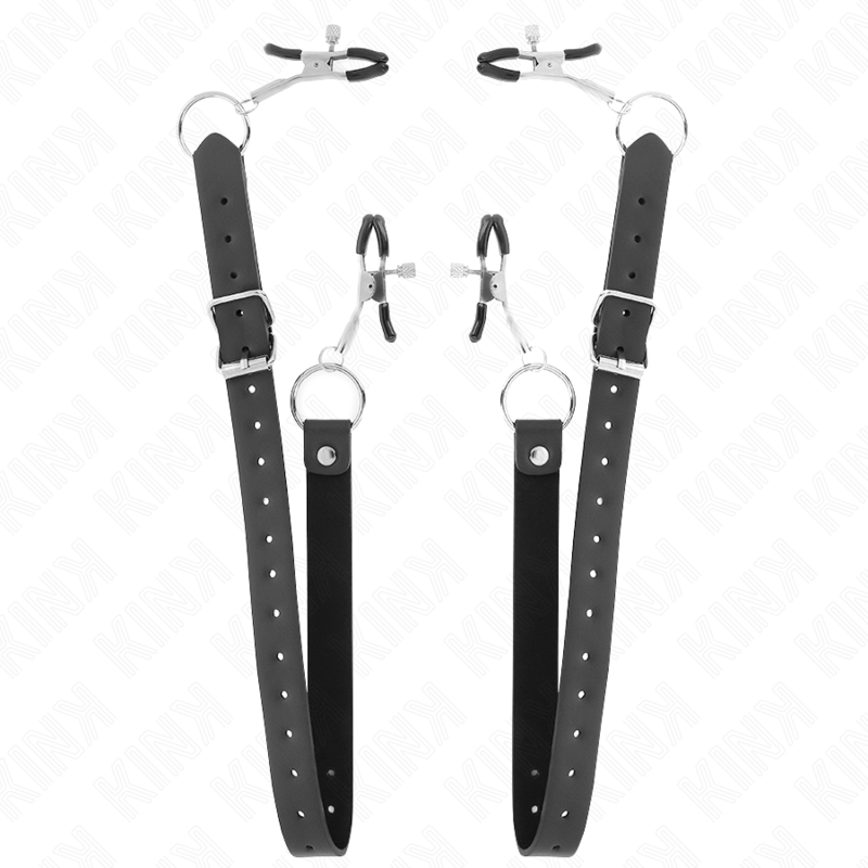KINK - 4 verstellbare Klitorisklemmen 34-48 cm