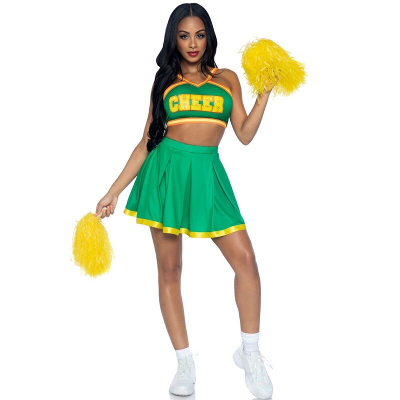 LEG AVENUE - Kostüm Cheerleader Grün