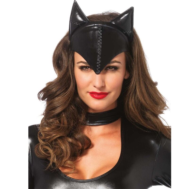 CAT WOMAN MASKE SCHWARZ