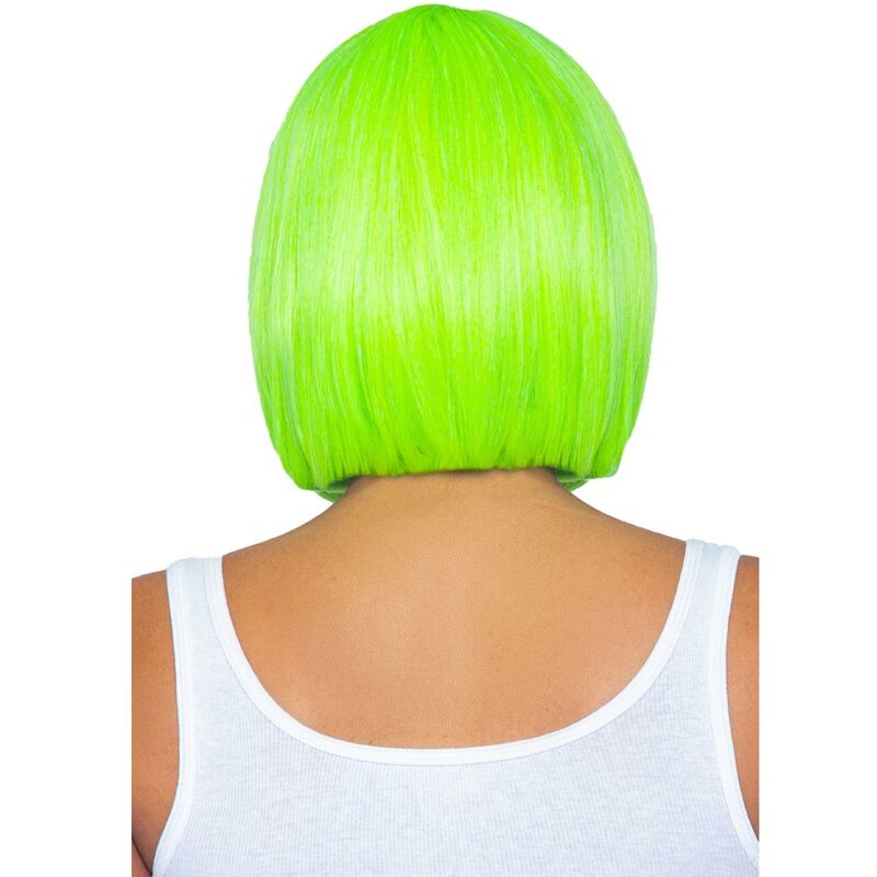 LEG AVENUE – Fluoreszierende Bob-Perücke Neongrün