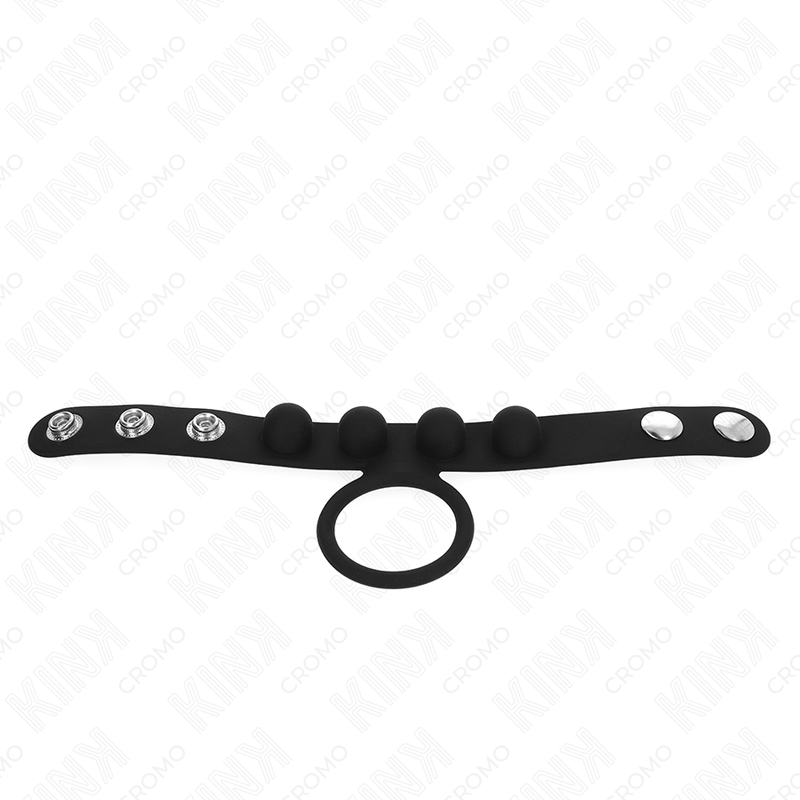 KINK - Leder-Penisring 3,5 cm mit Druckverschluss 23 x 2 cm
