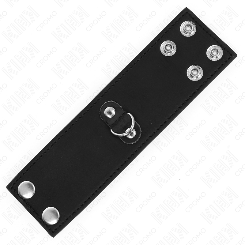 KINK - Leder-Penisring mit Druckverschluss 18 x 5 cm
