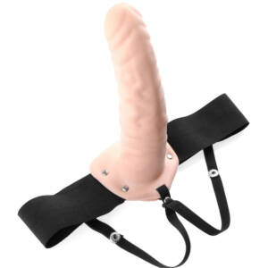 FETISH FANTASY SERIES - 19 cm Hohl Strap-On Natur