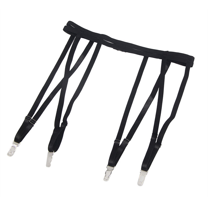 SUBBLIME - 954154 Body mit Strumpfgürtel Schwarz L/XL