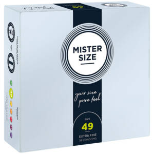 MISTER SIZE - Kondomgröße S 49 mm (36 Einheiten)