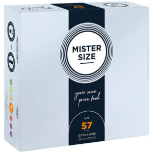 MISTER SIZE - Kondomgröße L 57 mm (36 Einheiten)