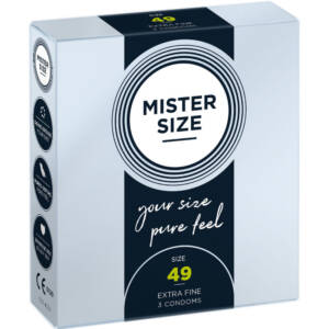 MISTER SIZE - Kondomgröße S 49 mm (3 Einheiten)