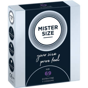 MISTER SIZE - Kondome Größe XXXL 69 mm (3 Einheiten)