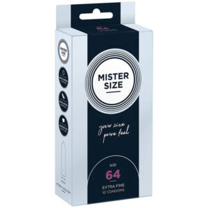 MISTER SIZE - Kondome Größe XXL 64 mm (10 Einheiten)