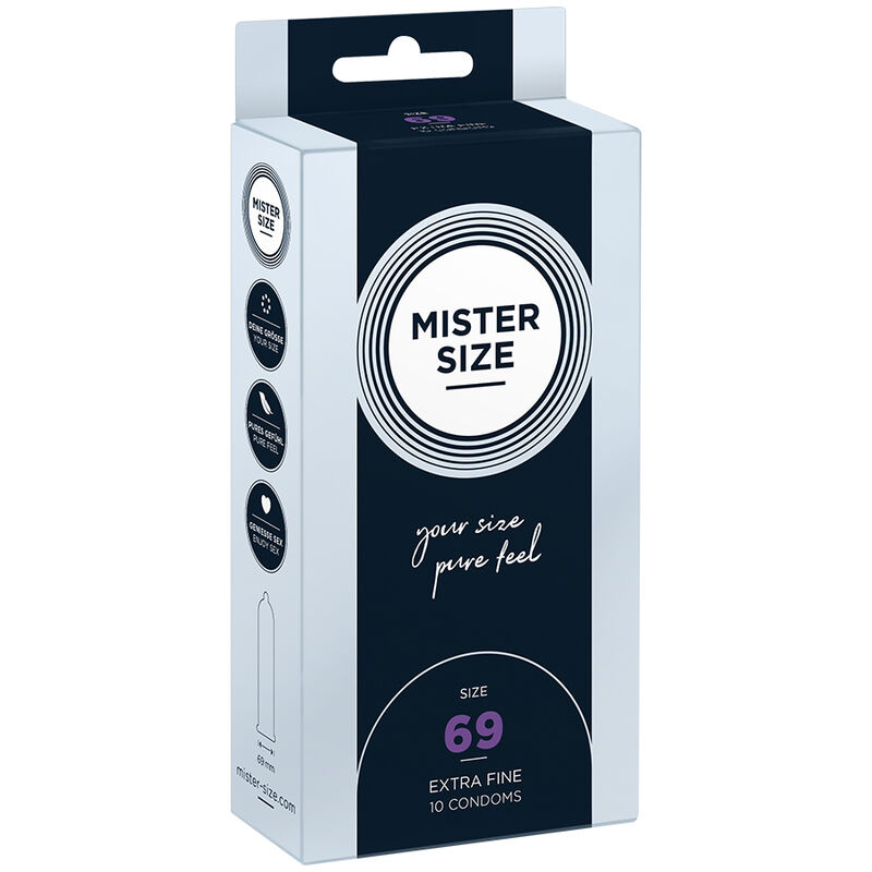 MISTER SIZE - Kondome Größe XXXL 69 mm (10 Einheiten)