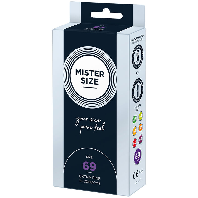 MISTER SIZE - Kondome Größe XXXL 69 mm (10 Einheiten)