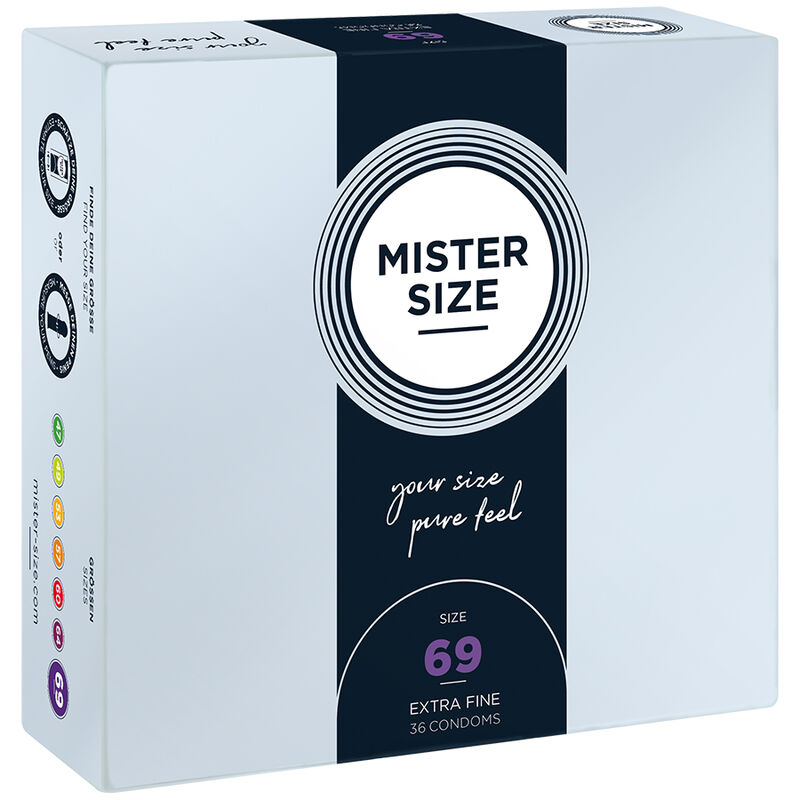 MISTER SIZE - Kondome Größe XXXL 69 mm (36 Einheiten)