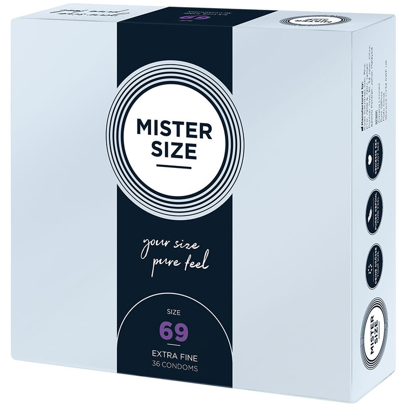 MISTER SIZE - Kondome Größe XXXL 69 mm (36 Einheiten)