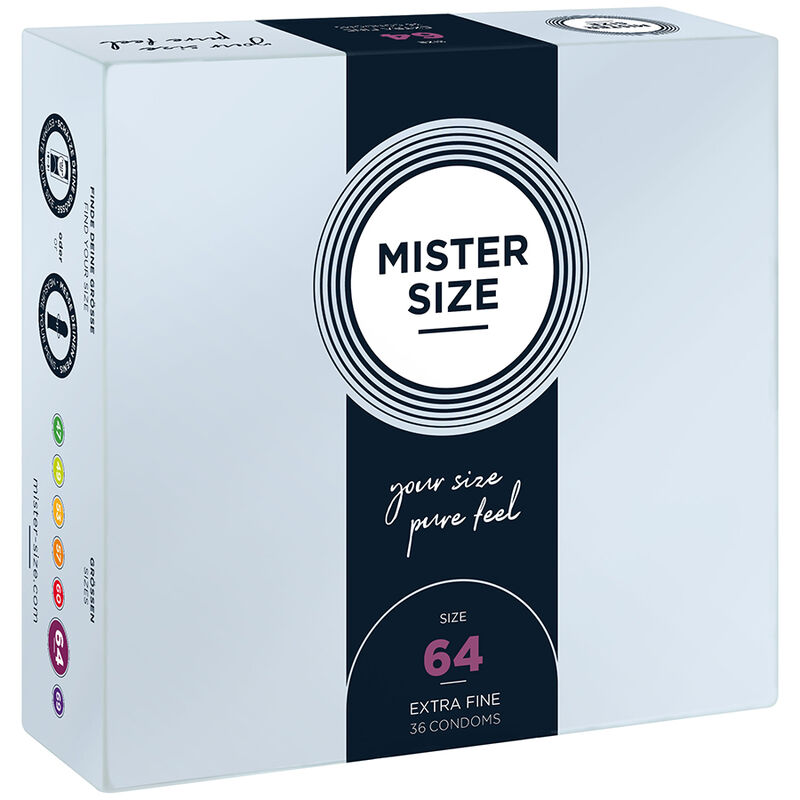MISTER SIZE - Kondome Größe XXL 64 mm (36 Einheiten)