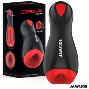 JAMYJOB - CORE-X automatischer Masturbator mit 5 Saug- und Vibrationsmodi