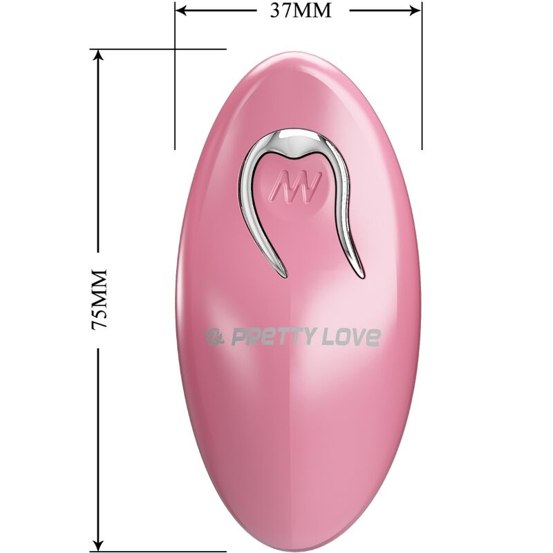 PRETTY LOVE - CAILEY Nippelklemmen 10 Vibrationen Fernbedienung Rosa