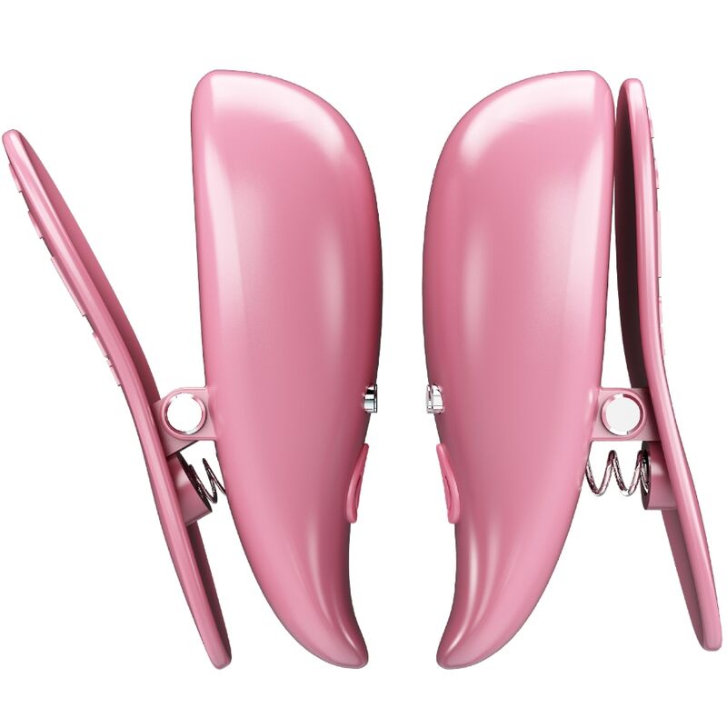 PRETTY LOVE - CAILEY Nippelklemmen 10 Vibrationen Fernbedienung Rosa