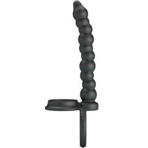 PRETTY LOVE - DILLION DOPPELTE PENETRATION PENISRING SCHWARZ
