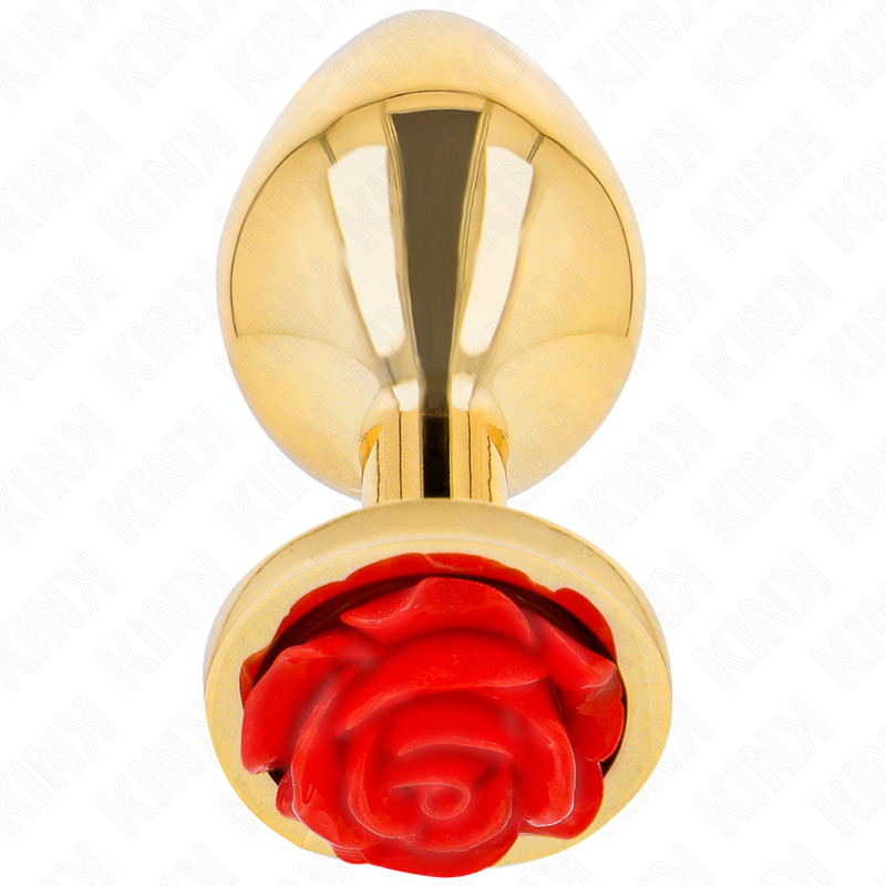 KINK - ANALPLUG GOLD ROSE ROT