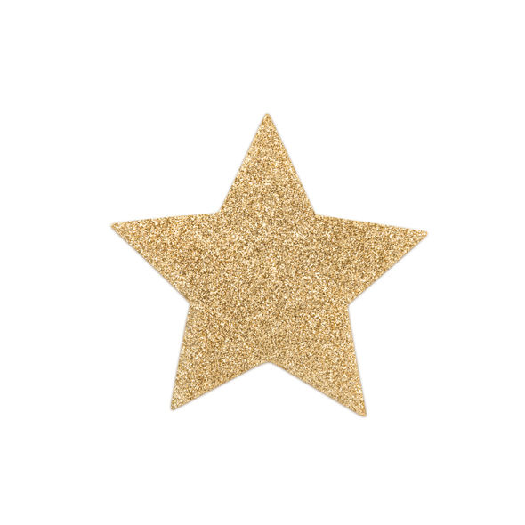 BIJOUX - INDISCRETS FLASH GOLDEN STAR Nippelabdeckungen