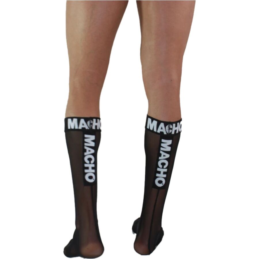 MACHO - Dünne Socken Einheitsgröße Schwarz