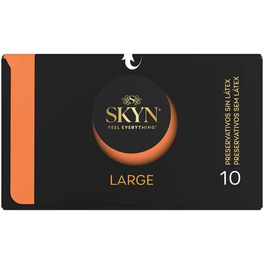 SKYN - GROßE EXTRA ANPASSUNGSKONDOME 10 EINHEITEN