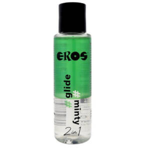 EROS - "2 IN 1" GLEITMITTEL MINTY AUF SILIKONBASIS 100 ML