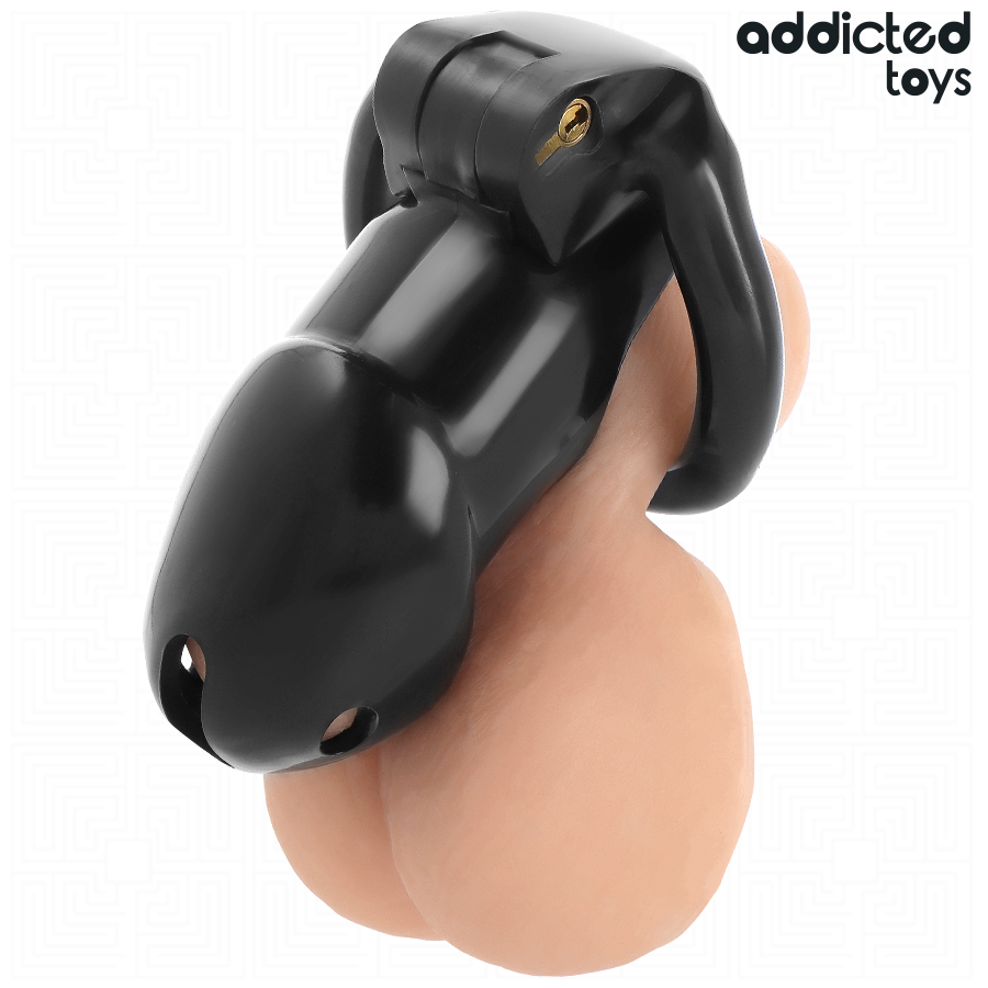 ADDICTED TOYS LOCKED - MINDNIGHT CELL Penis käfig Größe L