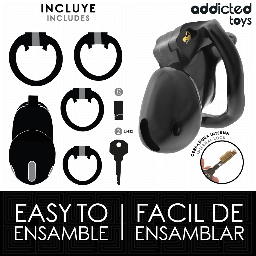ADDICTED TOYS LOCKED - MINDNIGHT CELL PENISKÄFIG