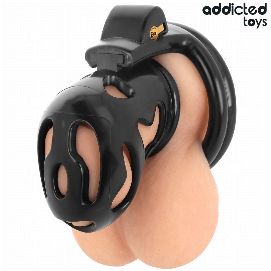 ADDICTED TOYS LOCKED - VERSIEGELTER PENISKÄFIG 8 CM