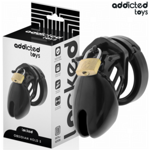 ADDICTED TOYS LOCKED - OBSIDIAN HOLD Penis käfig