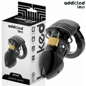 ADDICTED TOYS LOCKED - CHASTITY DEPTHS Penis käfig 7,5 cm