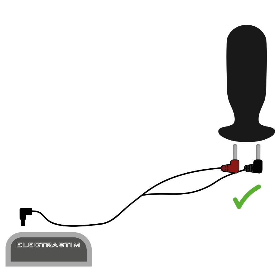 ELECTRASTIM - 90-Grad-Stimulator-Kabel