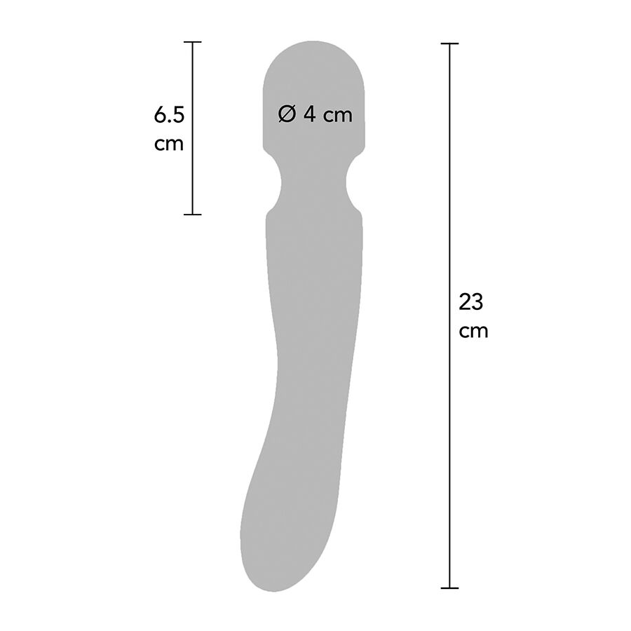 TOYJOY - ZENITH Licht-Massager-Stab Schwarz