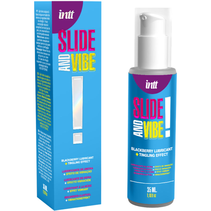 INTT RELEASES - Küssbares vibrierendes Gleitgel auf Wasserbasis 35 ml