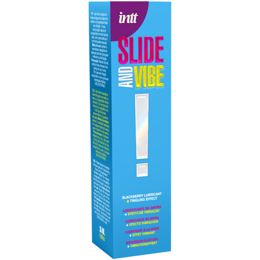 INTT RELEASES - Küssbares vibrierendes Gleitgel auf Wasserbasis 35 ml