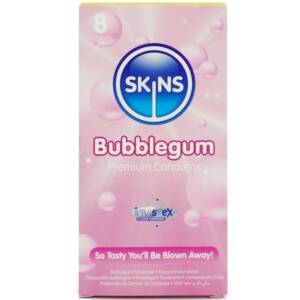 SKINS - BUBBLEGUM PREMIUM-KONDOME 8ER PACKUNG