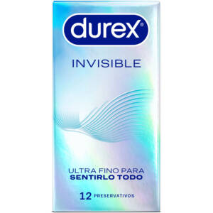 DUREX - ULTRADÜNNE UNSICHTBARE KONDOME 12 STÜCK