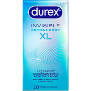 DUREX - UNSICHTBARE KONDOME XL 10 STÜCK