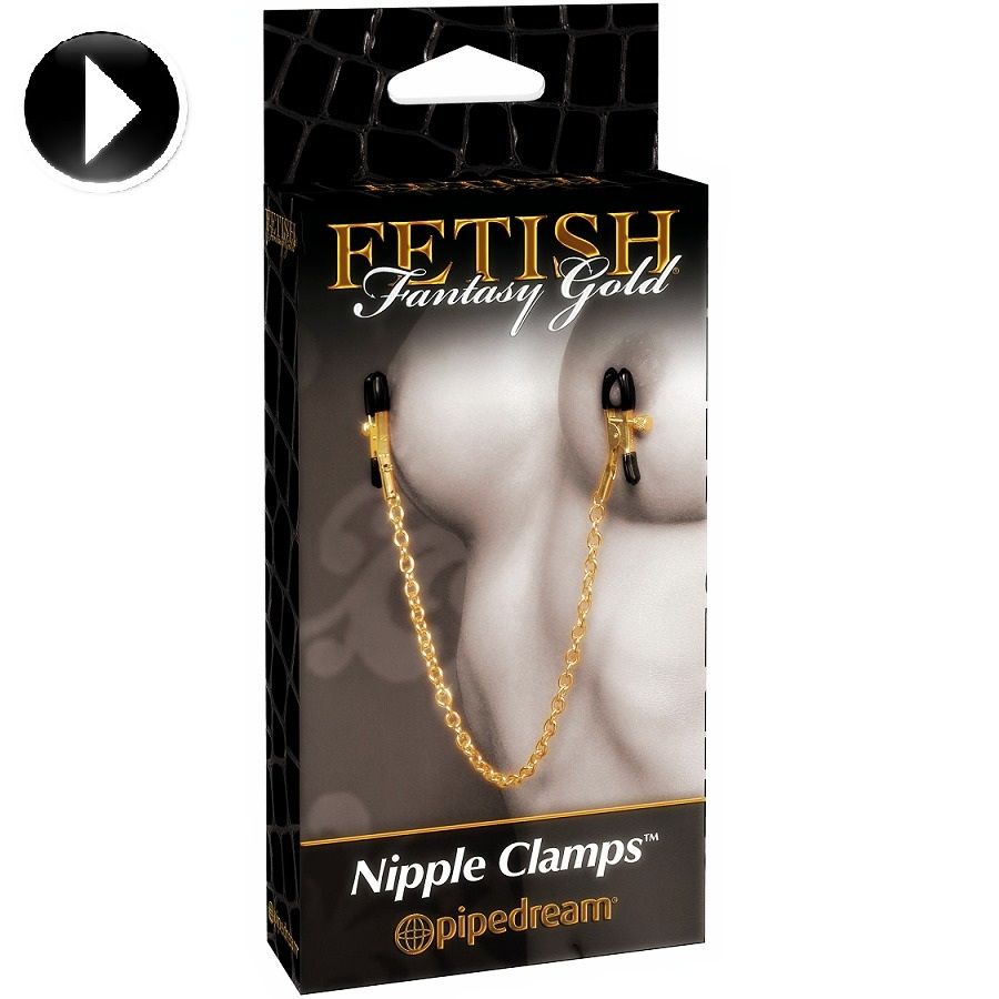 FETISH FANTASY GOLD - Nippelklemmen