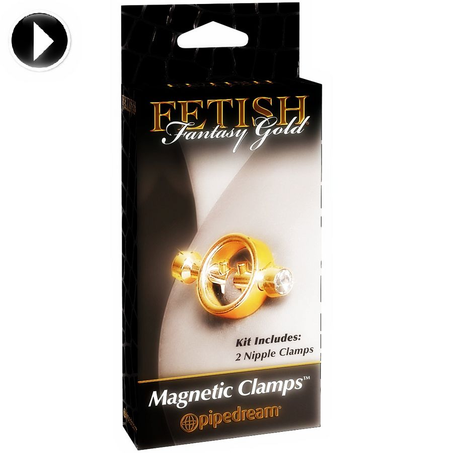 FETISH FANTASY GOLD - Magnetklemmen