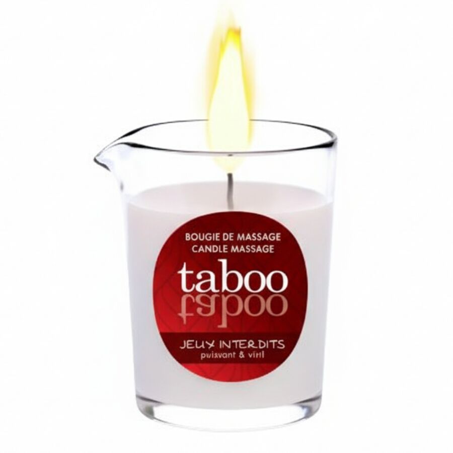 RUF - TABOO-MASSAGEKERZE FÜR IHN JEUX INTERDITS WILD LICHTEN AROMA