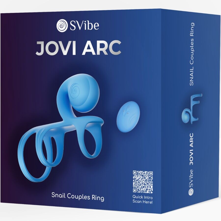 SNAIL VIBE - JOVI ARC Paarring mit Fernbedienung Blau