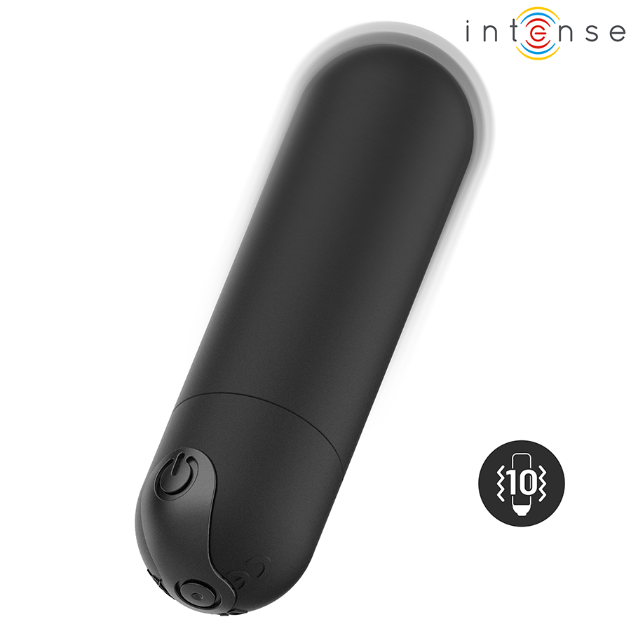 INTENSE - KAREN MINI WIEDERAUFLADBARES VIBRATIONS-EI SCHWARZ