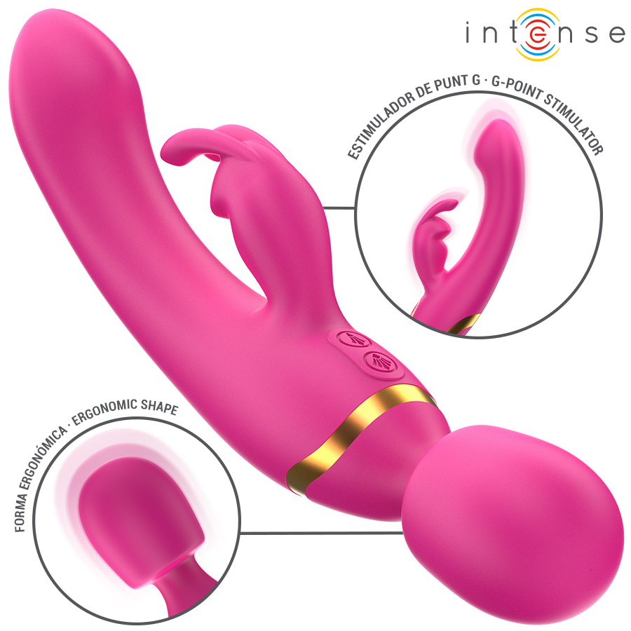INTENSE - WINONA Doppelt-Vibrator Hase & Stab